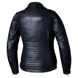 Veste RST Ripley2 cuir femme - Noir