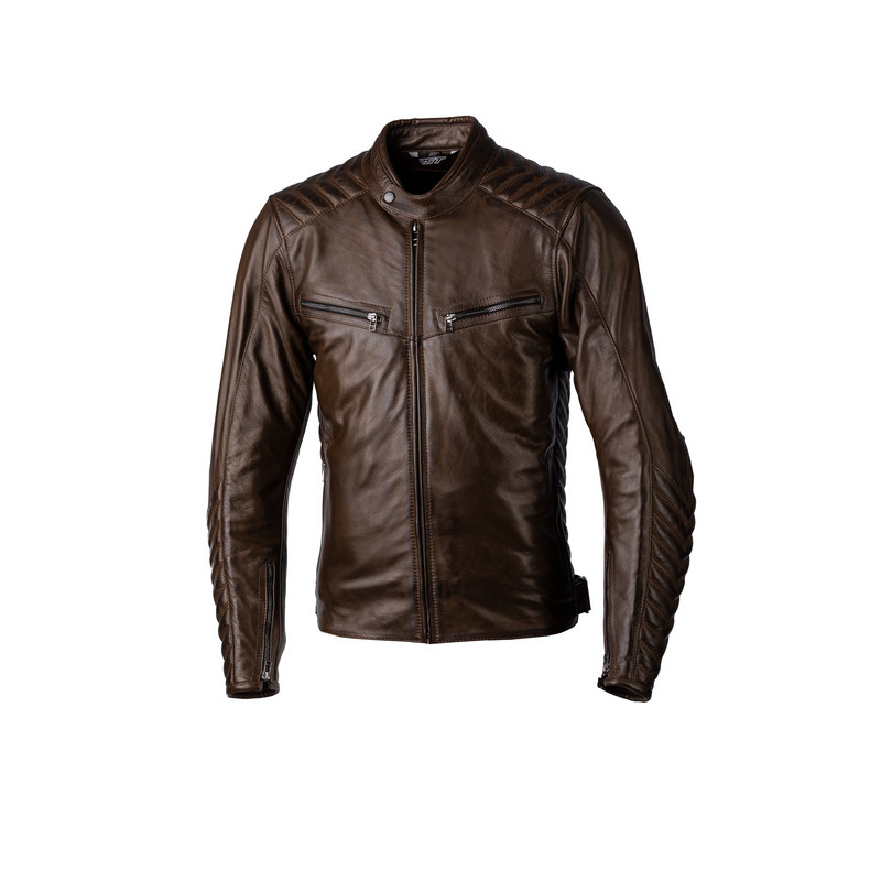 Veste RST Roadster 3 cuir - Marron