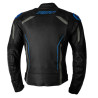 Veste RST S1 cuir - Noir-Bleu