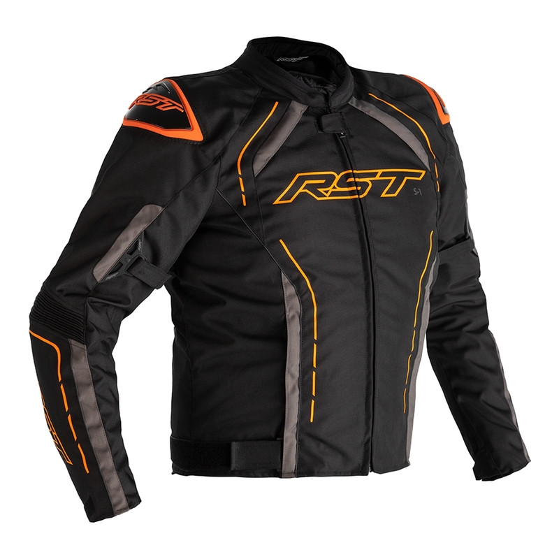 Veste RST S-1 Textile - Noir-Orange