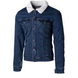 Veste RST Sherpa Textile - Denim