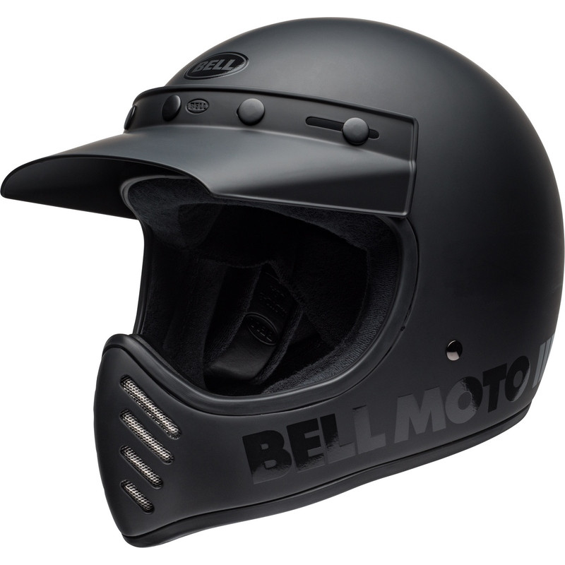 Casque BELL Moto 3 - Noir Mat