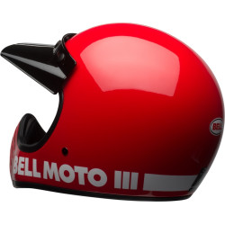 Casque BELL Moto 3 - Rouge