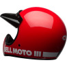 Casque BELL Moto 3 - Rouge