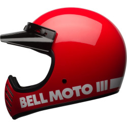 Casque BELL Moto 3 - Rouge