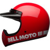 Casque BELL Moto 3 - Rouge