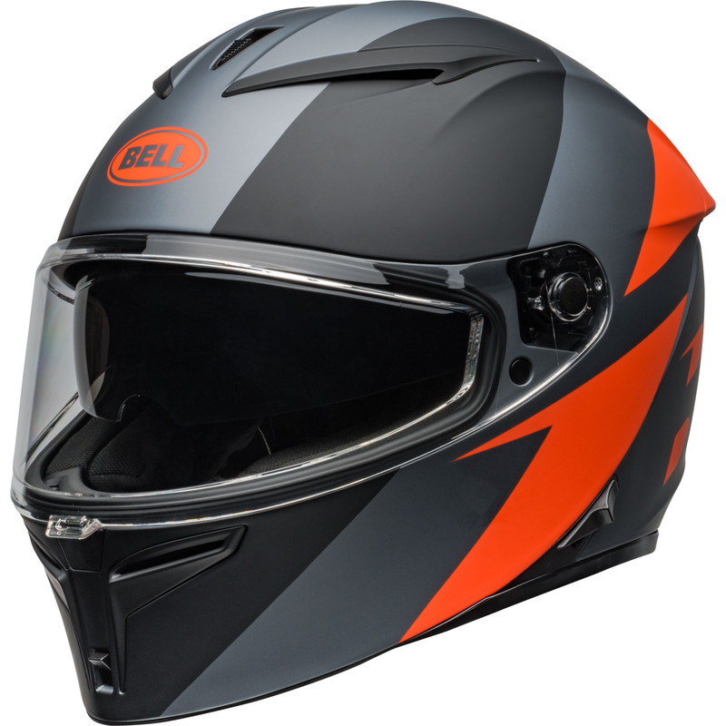 Casque BELL Lithium - Shear Gris-Orange