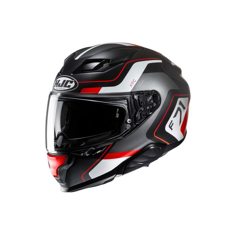 Casque HJC F71 Arcan - Noir Rouge