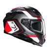 Casque HJC F71 Arcan - Noir Rouge