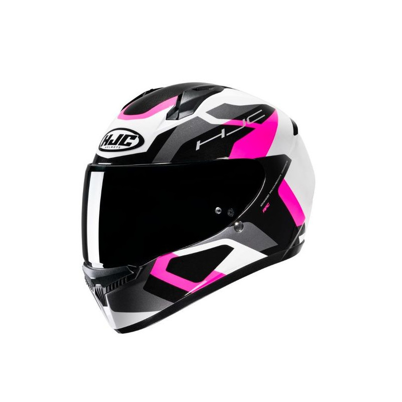 Casque HJC C10 - Tins - Noir-Rose