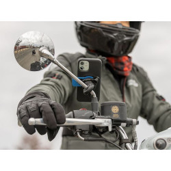 Support de smartphone moto QUAD LOCK - Rétroviseur