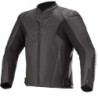 Blouson Cuir Alpinestars Faster v2 Airflow - Noir