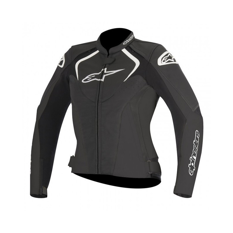 Blouson Cuir femme Alpinestars Stella Jaws - Noir T48