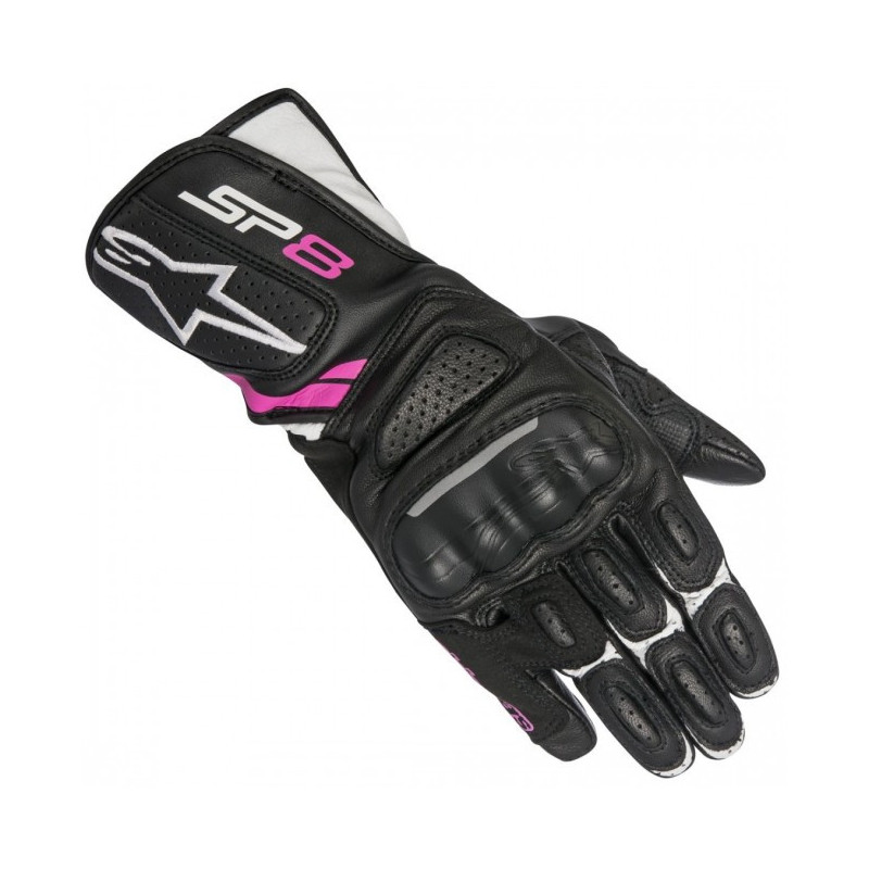 Gants femme Alpinestars Stella SP-8 v2 - Noir-Fushia Taille L