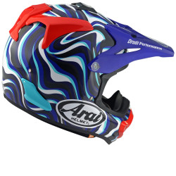 Casque ARAI MX-V EVO Stream - Bleu