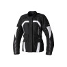 Veste RST Alpha 5 CE Textile Femme  - noir-blanc