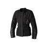 Veste RST Alpha 5 CE Textile Femme  - Noir