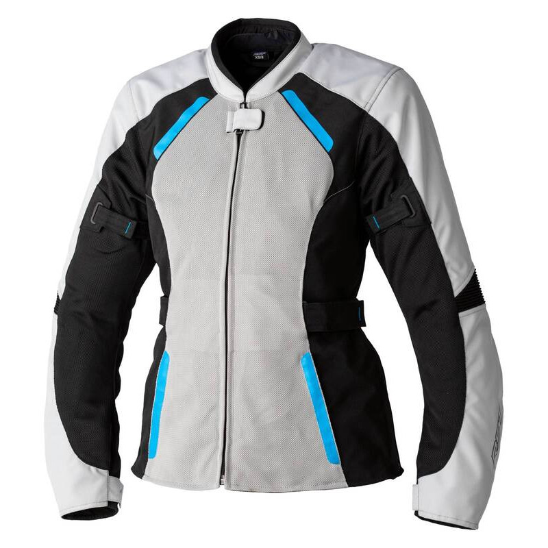 Veste Femme RST Ava Mesh Textile - Argent