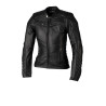 Veste femme RST Roadster 3 cuir - noir